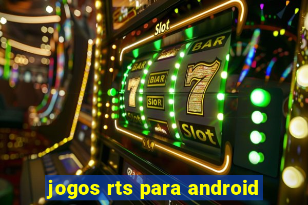 jogos rts para android